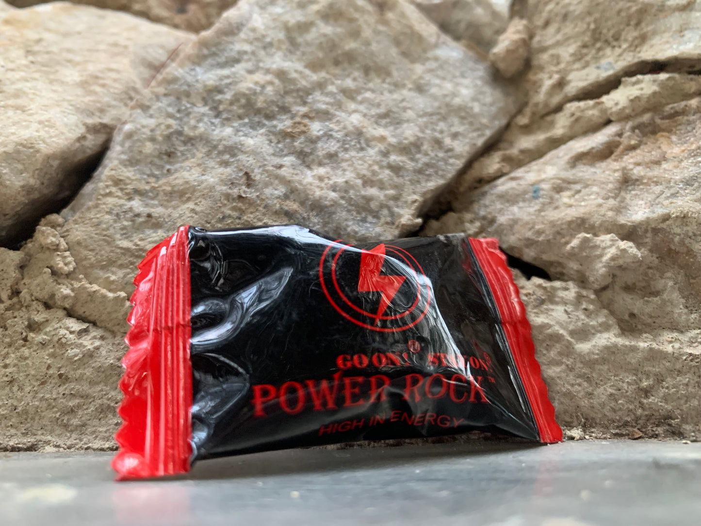 Power rock sweets